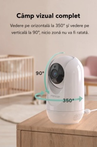 Baby monitor audio - video 1080P High Non-Wifi – Momcozy BM01 - Img 5