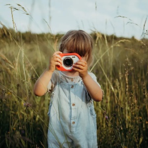 Cameră foto-video digitală pentru copii KIDYCAM - Pink - Img 5