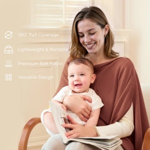 Husă pentru alăptare - protecție multifuncțională pentru intimitate - Img 5