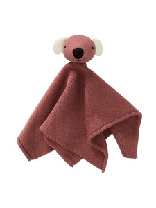 Jucărie doudou Dachsy rose, din bumbac organic