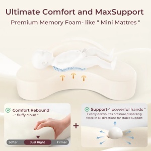 Pernă de alaptat cu spumă Memory MaxSupport – - Img 6