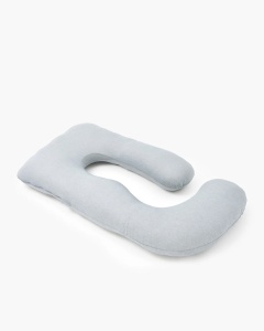 Pernă pentru gravide în formă de U, material răcoros - Img 3