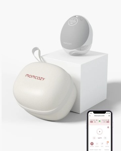 Pompă de sân portabilă SINGLE- MOMCOZY MOBILE FLOW M9 – Gri