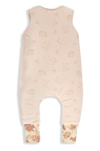Sac de dormit reversibil cu picioare 2.5 TOG – 6-12 luni XS Almond/Cream - Img 3