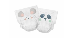 Scutece Hipoalergenice Eco Kit&Kin, Marimea 2, 4-8 kg , 152 buc - Img 2