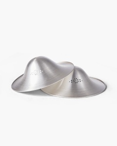 Set de 2 protecții cupe ARGINT 999 pentru vindecarea rănilor mameloanelor - Img 3