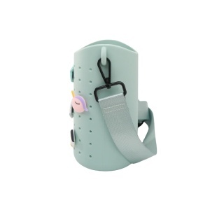 Suport de silicon pentru sticlă - Bestie Sling, Green - Img 3