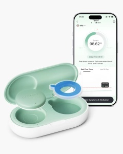 Termometru inteligent tip plasture pentru bebeluși – monitorizare continuă și precizie de nivel medical