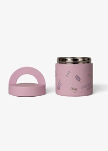 Termos pentru mâncare din Inox, 350 ml – Stormy Unicorn - Img 4