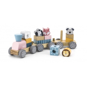 Trenulet modular cu animale, PolarB Viga - Img 4