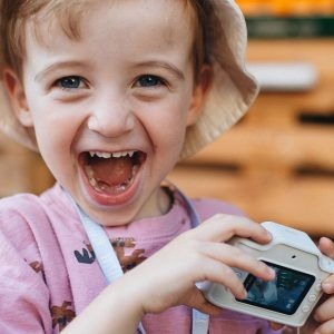 Aparat foto video digital pentru copii – Hoppstar Expert Pink - Img 4