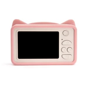 Aparat foto video digital pentru copii – Hoppstar Rookie Cat Pink - Img 3