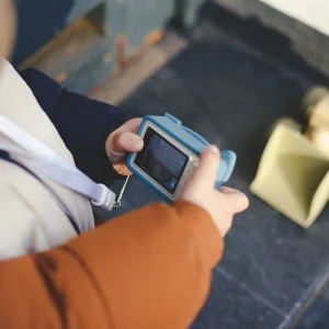 Aparat foto video digital pentru copii – Hoppstar Rookie Dog Blue - Img 5