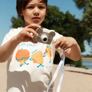 Aparat foto video digital pentru copii – Hoppstar Rookie Mouse Gri - Img 5