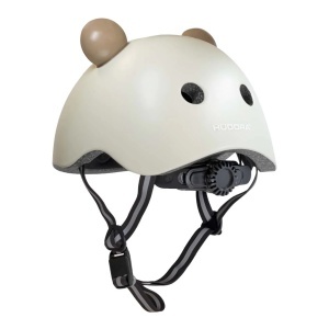 Cască protectie pentru copii - Hudora Beary, mocha, mărimea 48-52 cm - Img 3
