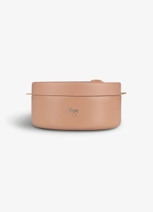 Caserolă termoizolantă cu 2 compartimente, Pink Blush, 400ml