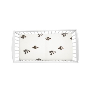 Cearșaf cu elastic pentru pătuț 120 × 60 cm – Jungle Plant