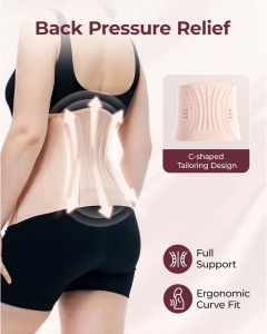 Centură postpartum Momcozy Ergowrap™ – Suport 3D pentru abdomen și spate, ideală după naștere naturală sau cezariană - Img 2