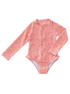 Costum cu mânecă lungă pentru fete, cu protecție solară - Summer Fruit - Img 3