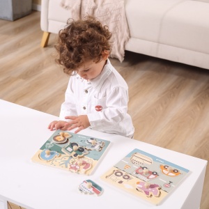 Puzzle cu mânere – Animale - Img 5