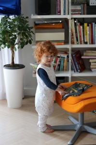 Sac de dormit cu picioare, reversibil 2,5 TOG – 1-2 ani Roz/Gri - Img 6
