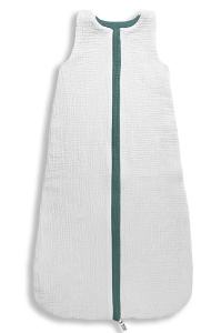 Sac de dormit din muselină, reversibil, 1 TOG M 4-24 luni - Ocean - Img 6