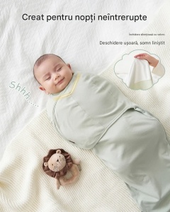 Set 2 Săculeți Swaddle 0-3 luni (3,5–6,5 kg) – Serenity - Img 3
