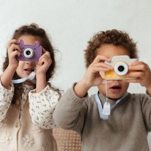 Aparat foto video digital pentru copii – Hoppstar Rookie Bunny Blossom - Img 5
