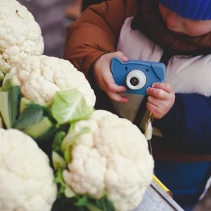Aparat foto video digital pentru copii – Hoppstar Rookie Dog Blue - Img 6