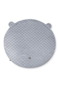 Covor pentru joaca cu urechi 120 cm – Catifea Royal Baby Gri