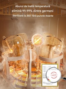 EaseClean Pro 4-în-1 – spălare, sterilizare, uscare și păstrare - Img 2