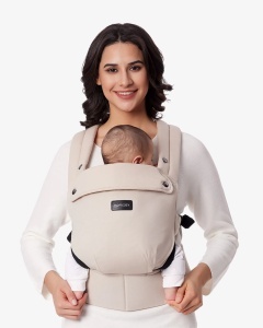 Marsupiu ERGONOMIC PureHug Cozy si Ușor – Crem