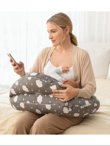 Pernă de alăptat ajustabilă cu suport ergonomic - Img 5