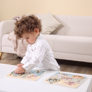 Puzzle cu mânere – Transport