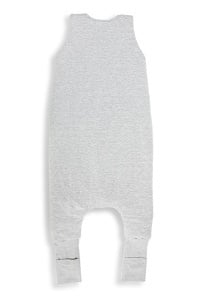 Sac de dormit cu picioare, reversibil 2,5 TOG – 1-2 ani Roz/Gri - Img 3