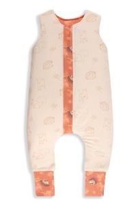 Sac de dormit reversibil cu picioare 2.5 TOG– 6-12 luni Arici/Cream - Img 3