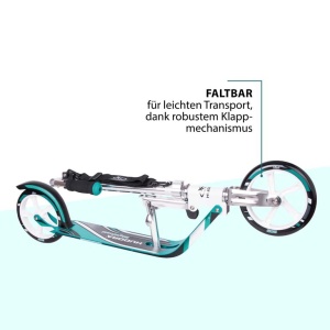 Trotinetă HUDORA BigWheel® 205 - turquoise - Img 6