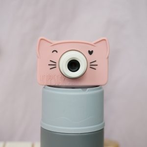 Aparat foto video digital pentru copii – Hoppstar Rookie Cat Pink - Img 4