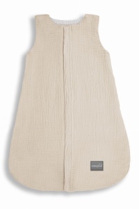 Sac de dormit din muselină, reversibil, 1 TOG S 0-4 luni- Sand - Img 2