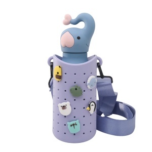 Suport de silicon pentru sticlă - Bestie Sling Purple