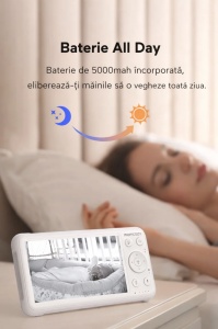 Baby monitor audio - video 1080P High Non-Wifi – Momcozy BM01 - Img 3