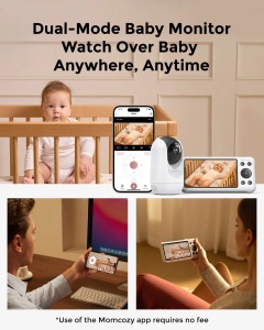 Baby monitor audio video 5 Inch – Dual-mode Smart BM04 - Img 2