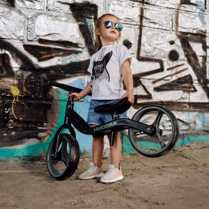 Bicicletă fără pedale HUDORA Ultralight Alu - neagră - Img 4