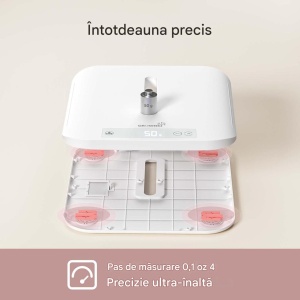Cântar digital pentru bebeluși, animale și adulți, (Max150 kg), tavă detașabilă - Img 4