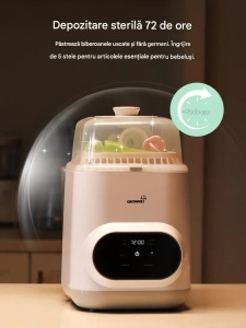 EaseClean Pro 4-în-1 – spălare, sterilizare, uscare și păstrare - Img 6