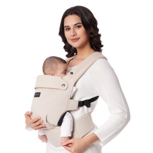 Marsupiu ERGONOMIC PureHug Cozy si Ușor – Crem - Img 3
