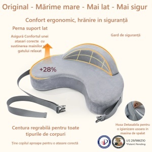 Pernă de alaptat cu spumă Memory MaxSupport – - Img 4