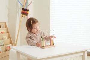 Primul meu abac, jucărie educativă Montessori - Img 5