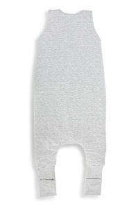 Sac de dormit cu picioare, reversibil 2,5 TOG – 1-2 ani Gri Melange - Img 3
