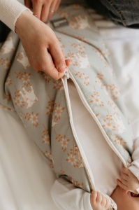 Sac de dormit Newborn - Sky Blue 0-4 luni 2,5 TOG - Img 3
